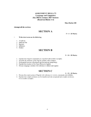 IGNOU BEGG-172 Solved Assignment 2026-27 – English Medium