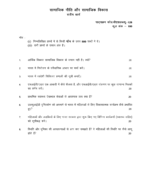 IGNOU BSW-128 Solved Assignment 2026-27 – Hindi Medium