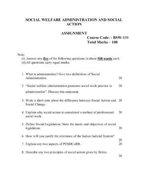 IGNOU BSW-131 Solved Assignment 2026-27 – English Medium