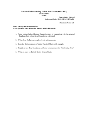 IGNOU OVA-002 Solved Assignment JULY 2026 – English Medium