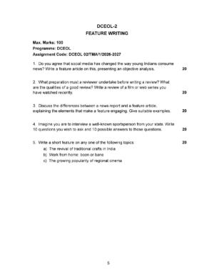 IGNOU DCEOL-02 Solved Assignment 2026-27 – English Medium