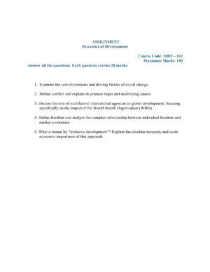 IGNOU MDV-102 Solved Assignment 2026-27 – English Medium