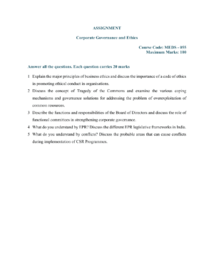 IGNOU MEDS-055 Solved Assignment 2026-27 – English Medium