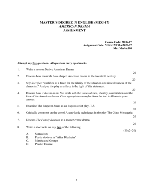 IGNOU MEG-017 Solved Assignment 2026-27 – English Medium
