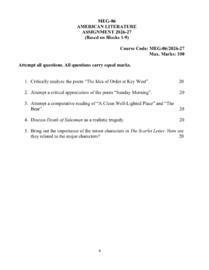 IGNOU MEG-06 Solved Assignment 2026-27 – English Medium