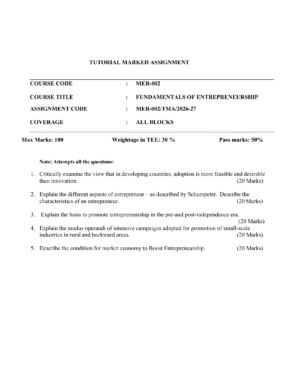 IGNOU MER-002 Solved Assignment 2026-27 – English Medium