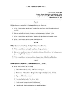IGNOU MGG-003 Solved Assignment 2026-27 – English Medium