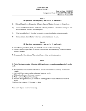 IGNOU MGG-005 Solved Assignment 2026-27 – English Medium
