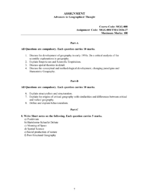 IGNOU MGG-008 Solved Assignment 2026-27 – English Medium