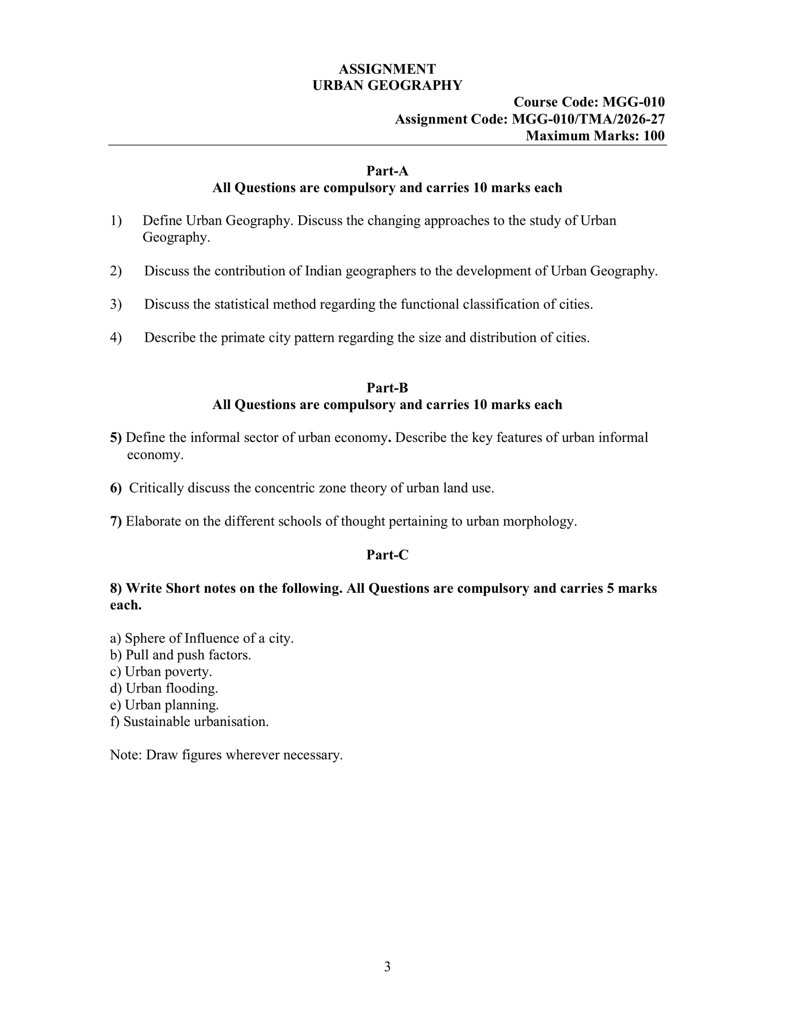 IGNOU MGG-010 Solved Assignment 2026-27 – English Medium
