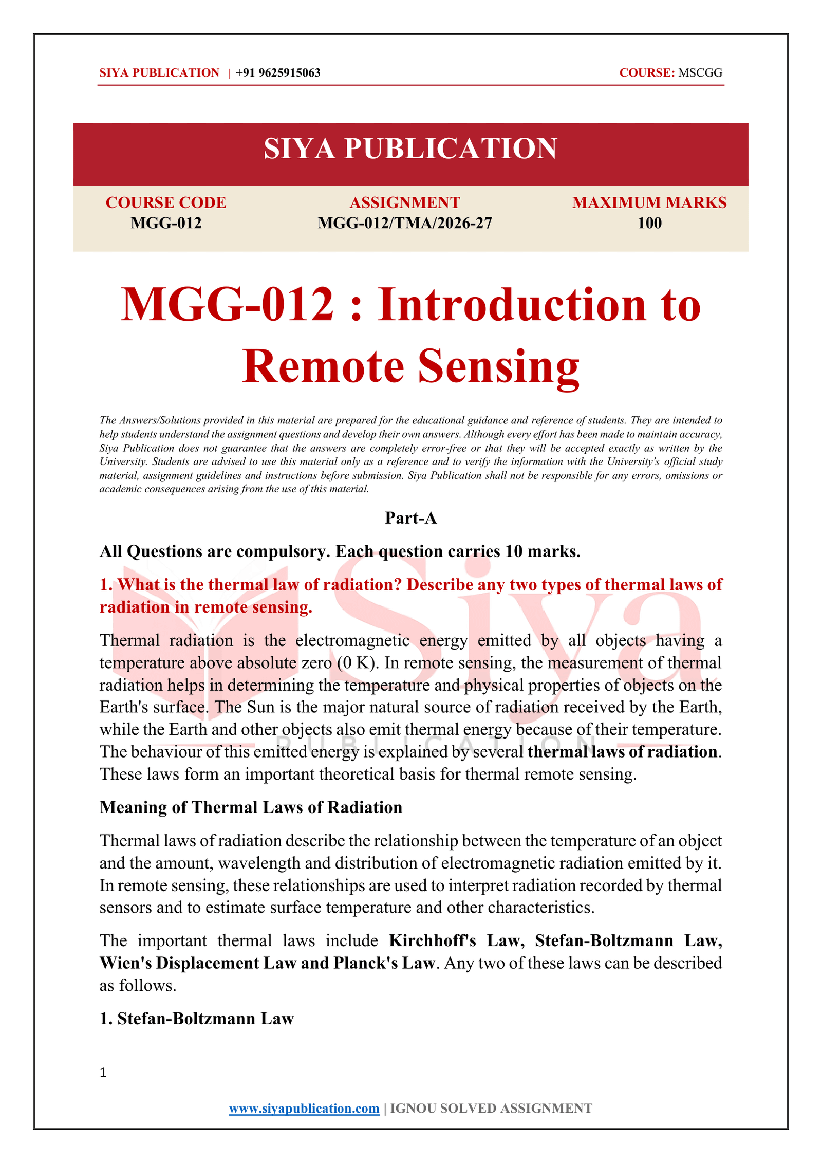 IGNOU MGG-012 Solved Assignment 2026-27 – English Medium - Image 2