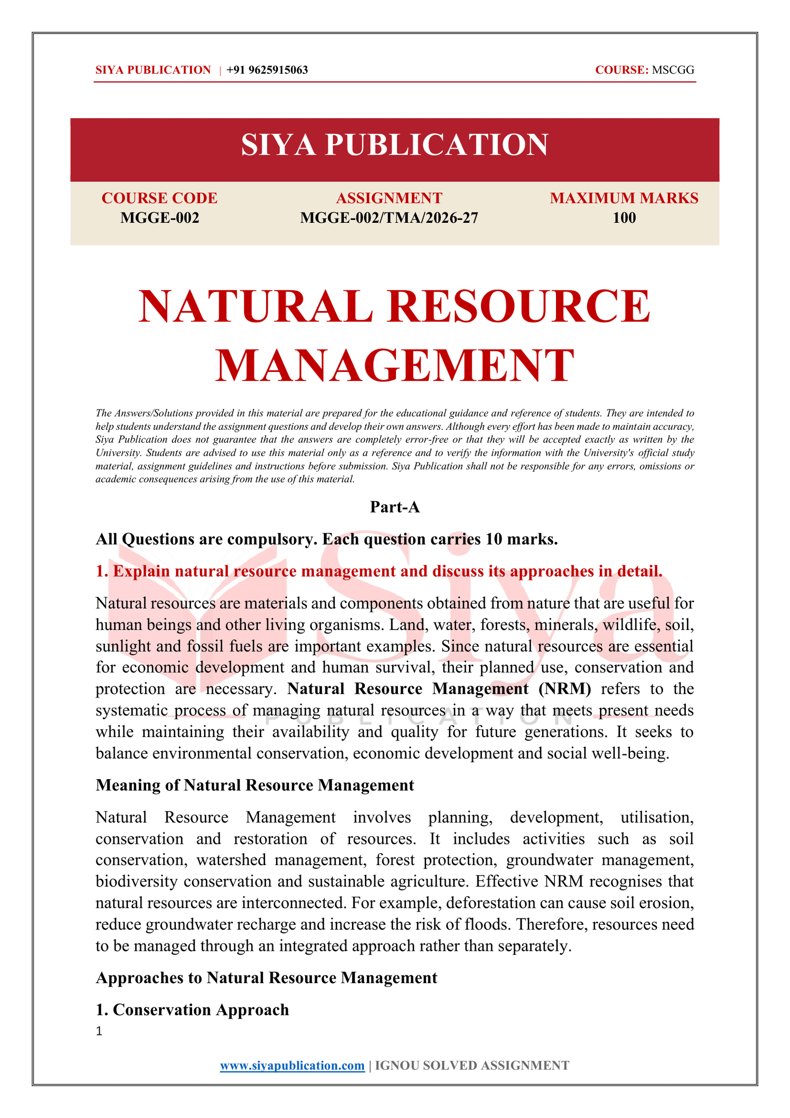 IGNOU MGGE-002 Solved Assignment 2026-27 – English Medium - Image 2
