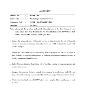 IGNOU MMPB-005 Solved Assignment 2026-27 – English Medium