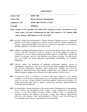 IGNOU MMPC-002 Solved Assignment 2026-27 – English Medium