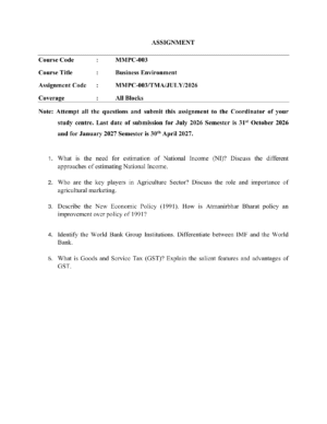 IGNOU MMPC-003 Solved Assignment 2026-27 – English Medium