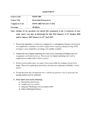 IGNOU MMPC-006 Solved Assignment 2026-27 – English Medium