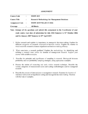 IGNOU MMPC-015 Solved Assignment 2026-27 – English Medium