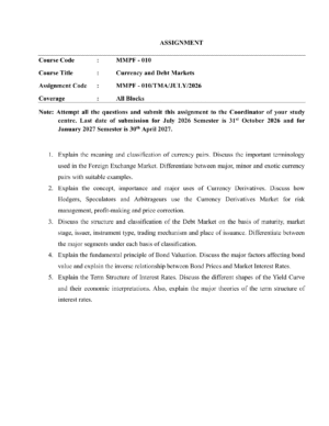IGNOU MMPF-010 Solved Assignment 2026-27 – English Medium