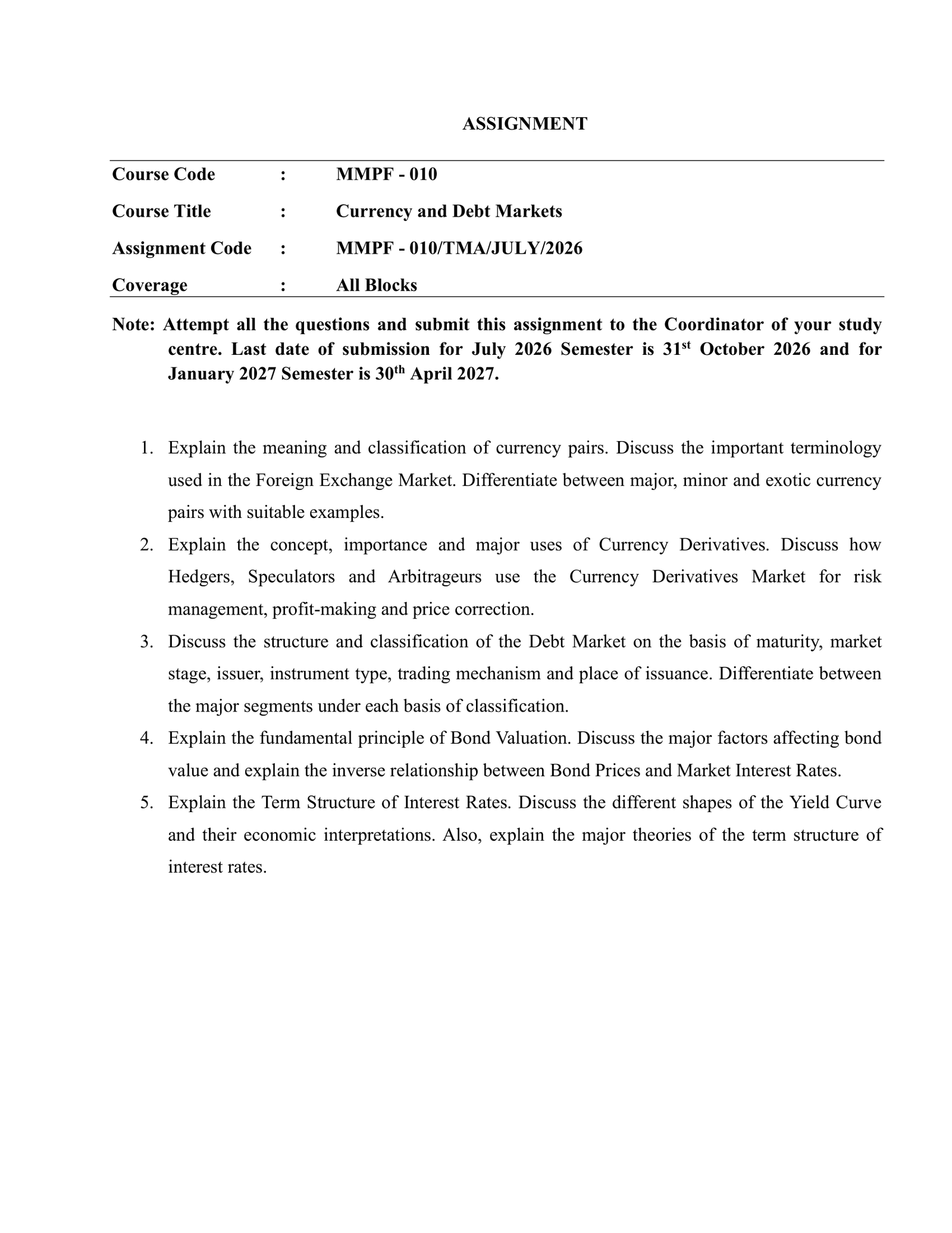 IGNOU MMPF-010 Solved Assignment 2026-27 – English Medium