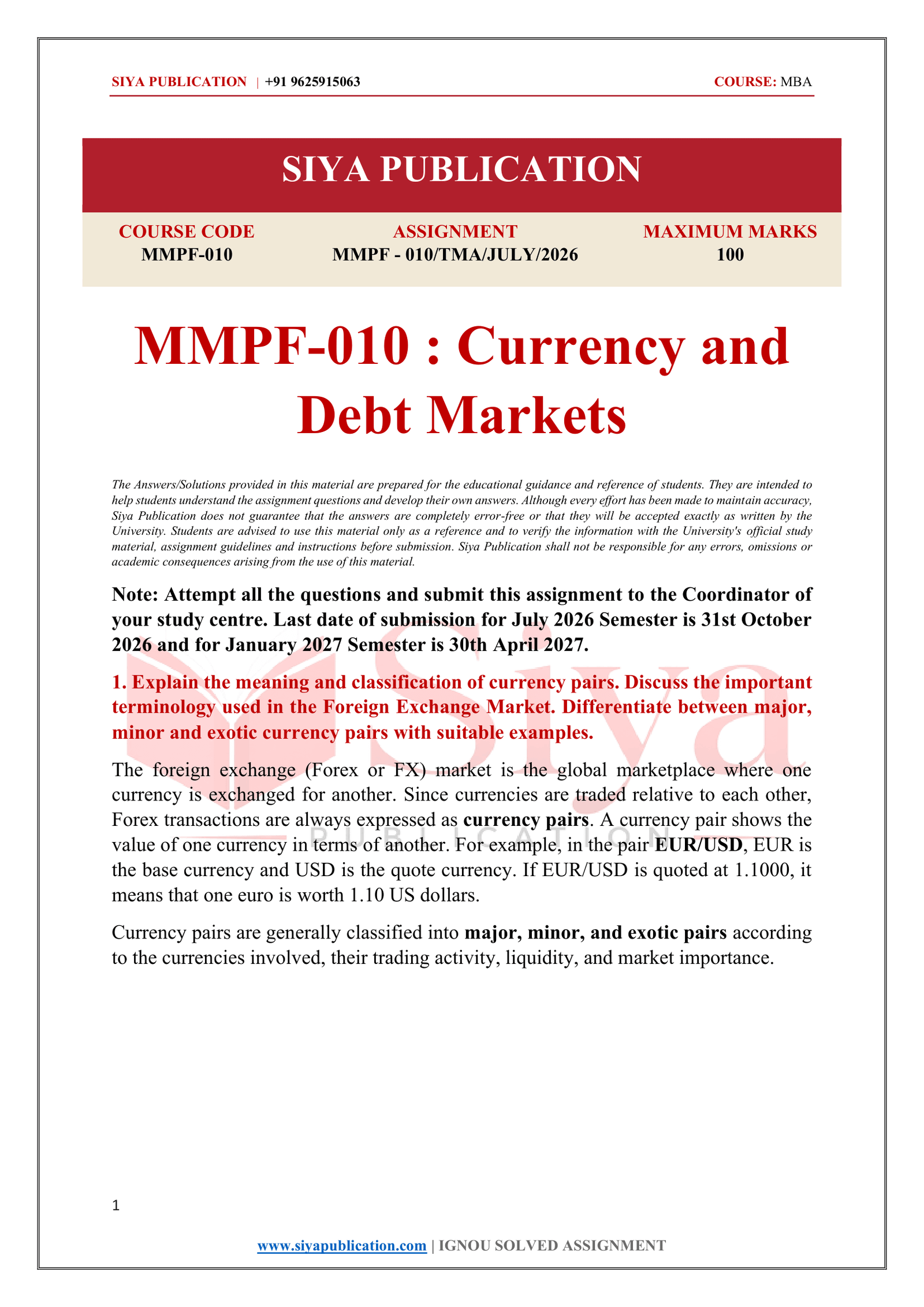 IGNOU MMPF-010 Solved Assignment 2026-27 – English Medium - Image 2