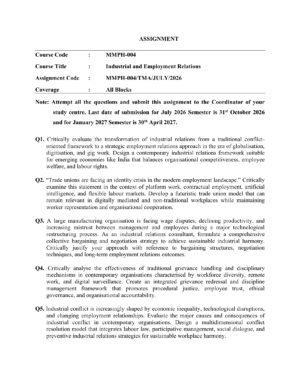 IGNOU MMPH-004 Solved Assignment 2026-27 – English Medium