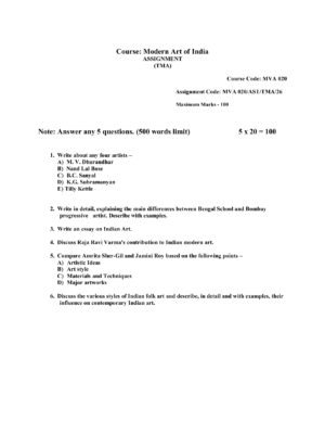 IGNOU MVA-020 Solved Assignment JULY 2026 – English Medium