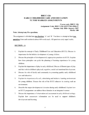 IGNOU BHCC-126 Solved Assignment 2026-27 – English Medium