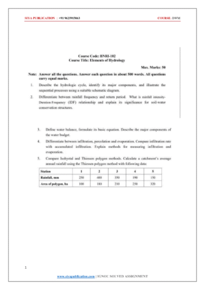 IGNOU BNRI-102 Solved Assignment 2026-27 – English Medium