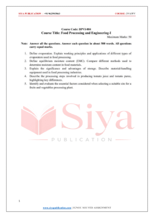 IGNOU BPVI-004 Solved Assignment 2026-27 – English Medium