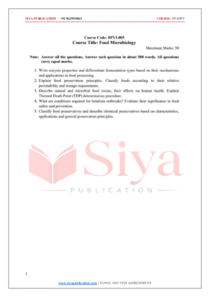 IGNOU BPVI-005 Solved Assignment 2026-27 – English Medium