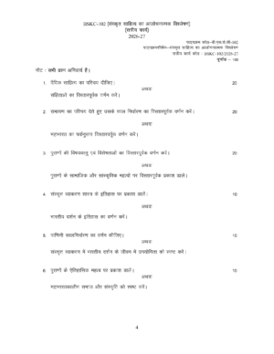 IGNOU BSKC-102 Solved Assignment 2026-27 – Hindi Medium