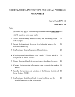 IGNOU BSW-122 Solved Assignment 2026-27 – English Medium