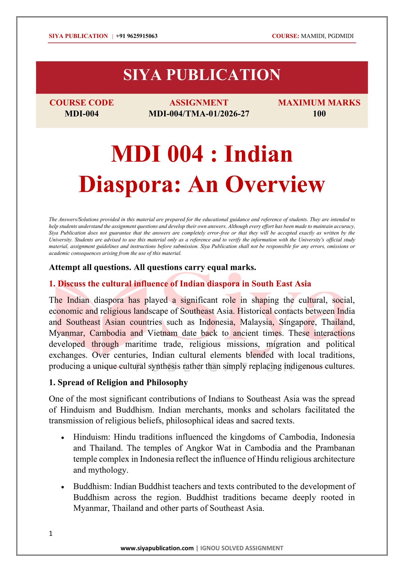 IGNOU MDI-004 Solved Assignment 2026-27 – English Medium - Image 2
