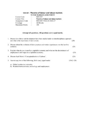 IGNOU MDI-007 Solved Assignment 2026-27 – English Medium