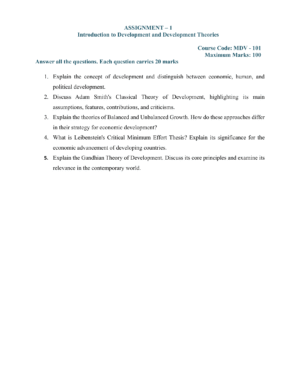 IGNOU MDV-101 Solved Assignment 2026-27 – English Medium