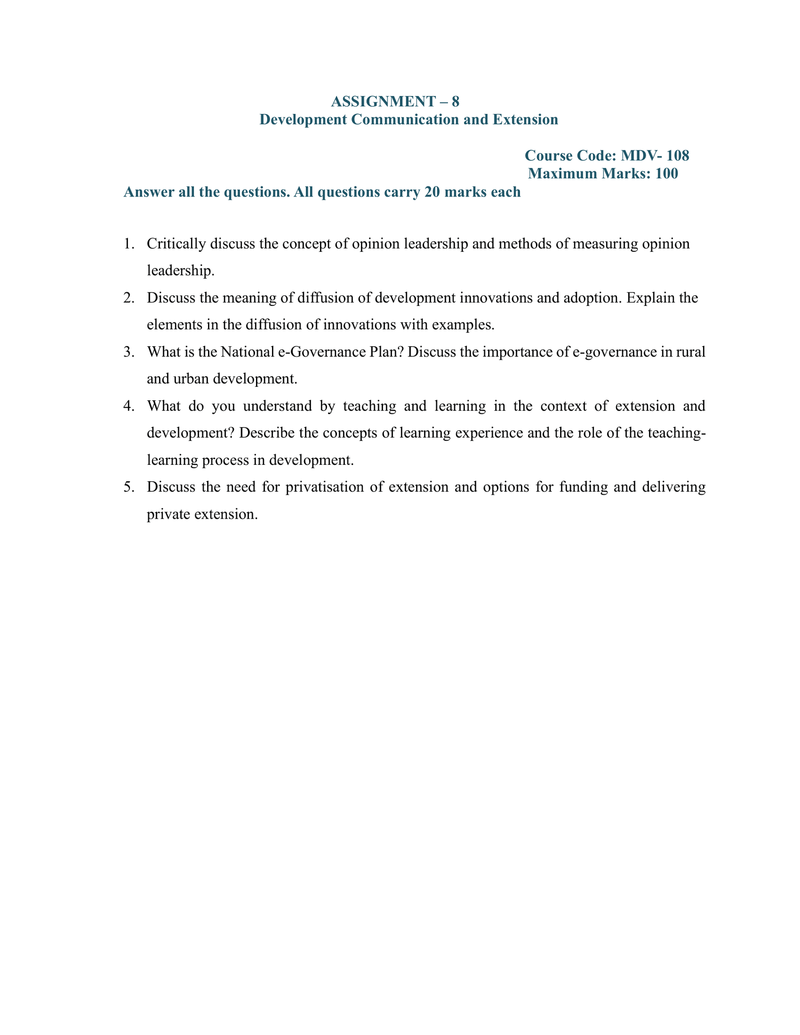 IGNOU MDV-108 Solved Assignment 2026-27 – English Medium