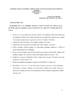 IGNOU MGS-041 Solved Assignment 2026-27 – English Medium