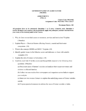 IGNOU MGS-042 Solved Assignment 2026-27 – English Medium