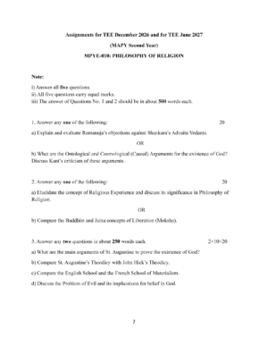 IGNOU MPYE-010 Solved Assignment 2026-27 – English Medium