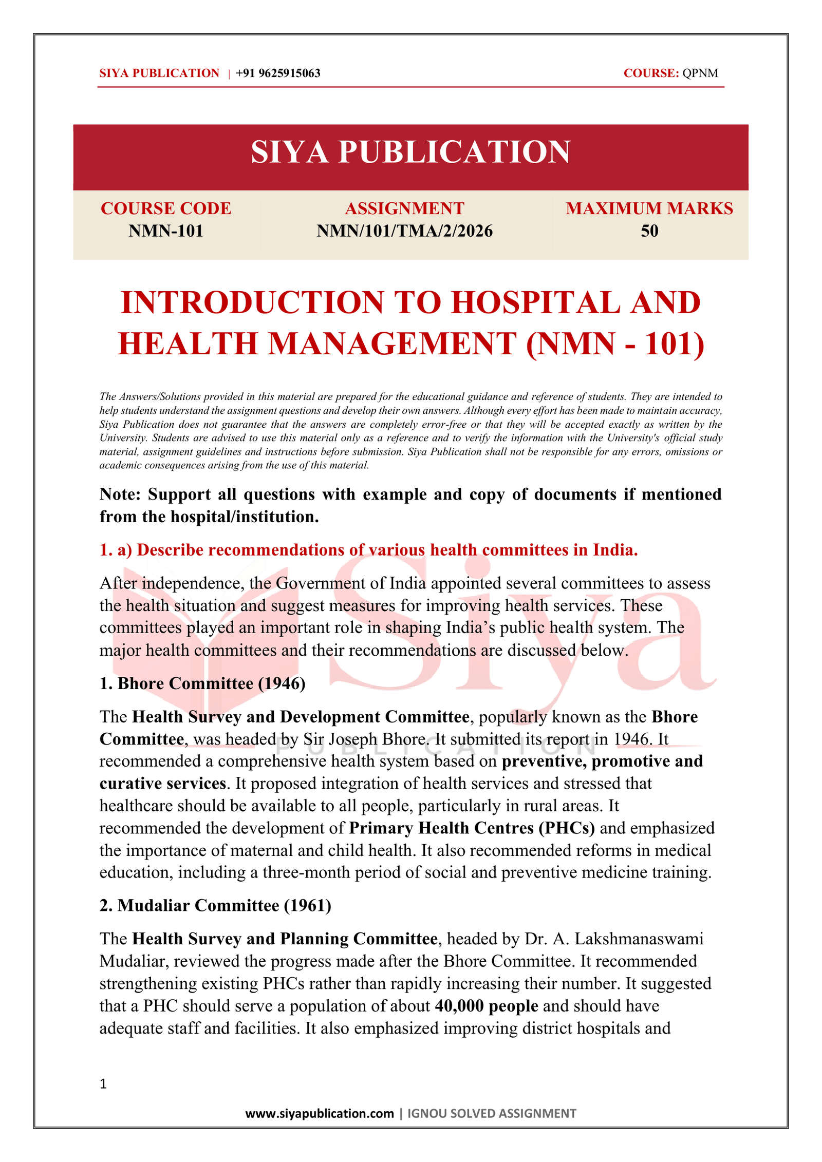 IGNOU NMN-101/TMA-2 SOLVED ASSIGNMENT JULY 2026 ENGLISH MEDIUM - Image 2
